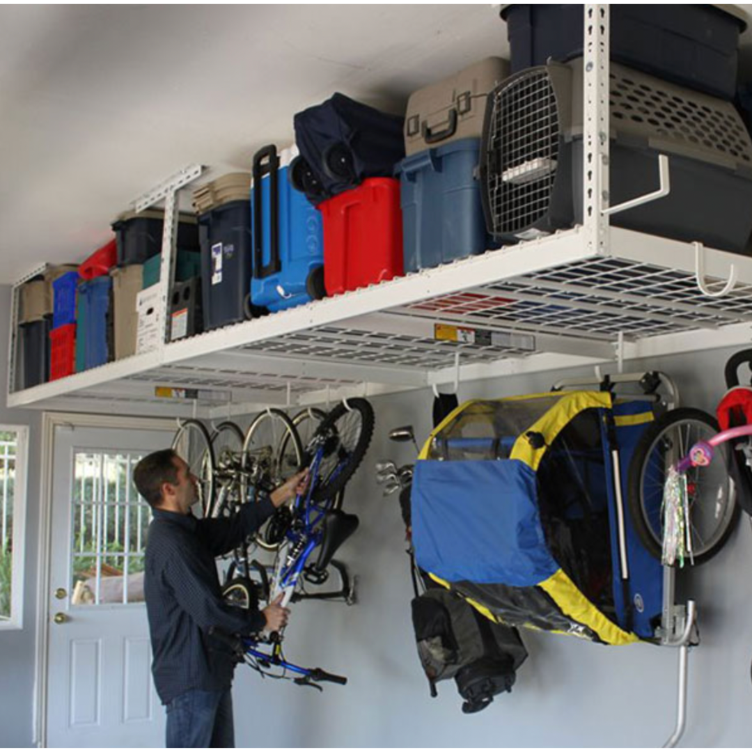 MonsterRax – 4×8 Overhead Garage Storage Racks - Senior.com Storage Racks