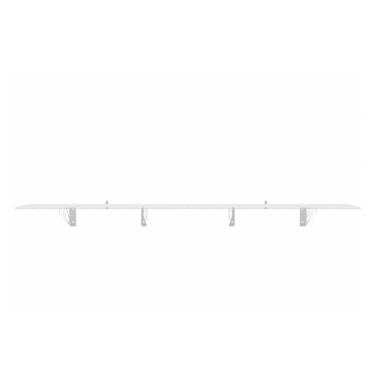 MonsterRax 24″ x 48″ Wall Shelves - Two Pack with Hooks - 500 lb Cap - Senior.com Wall Racks