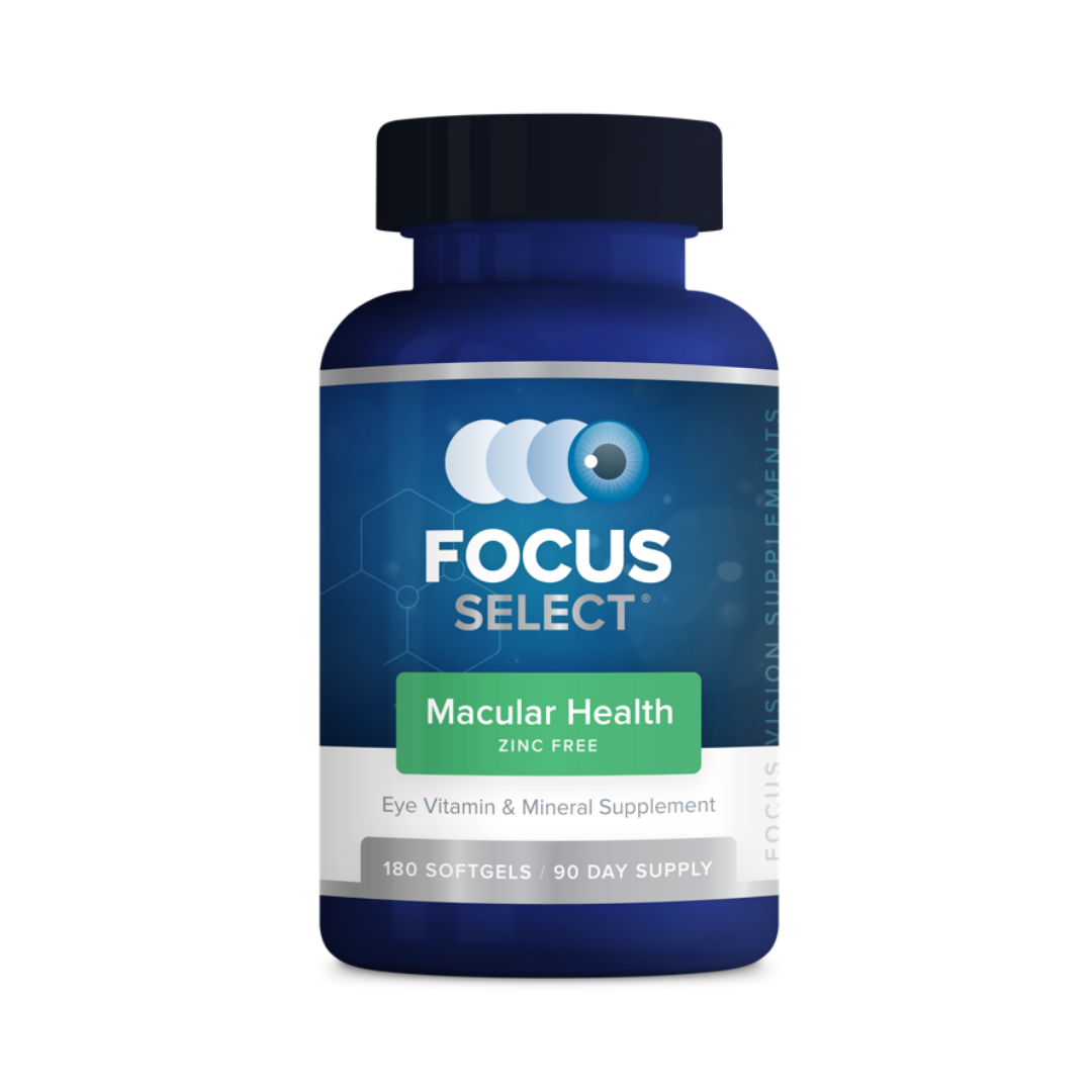 Focus Select Zinc Free Vitamins For Eye Support - Softgels - Senior.com Vitamins & Supplements