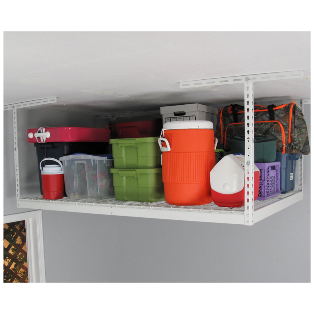 MonsterRax 4×6 Overhead Garage Storage Rack - Senior.com Storage Racks