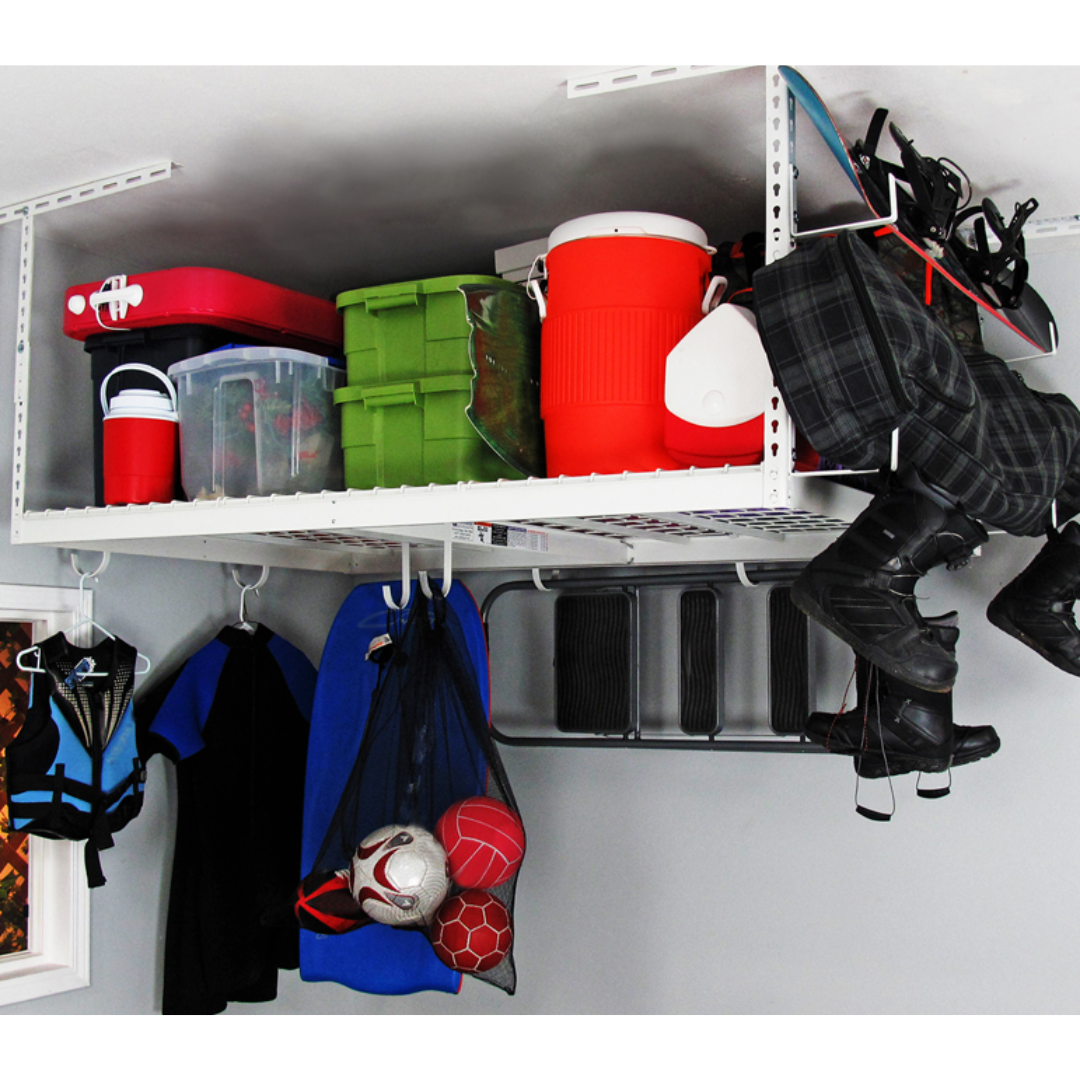 MonsterRax 4×6 Overhead Garage Storage Rack - Senior.com Storage Racks