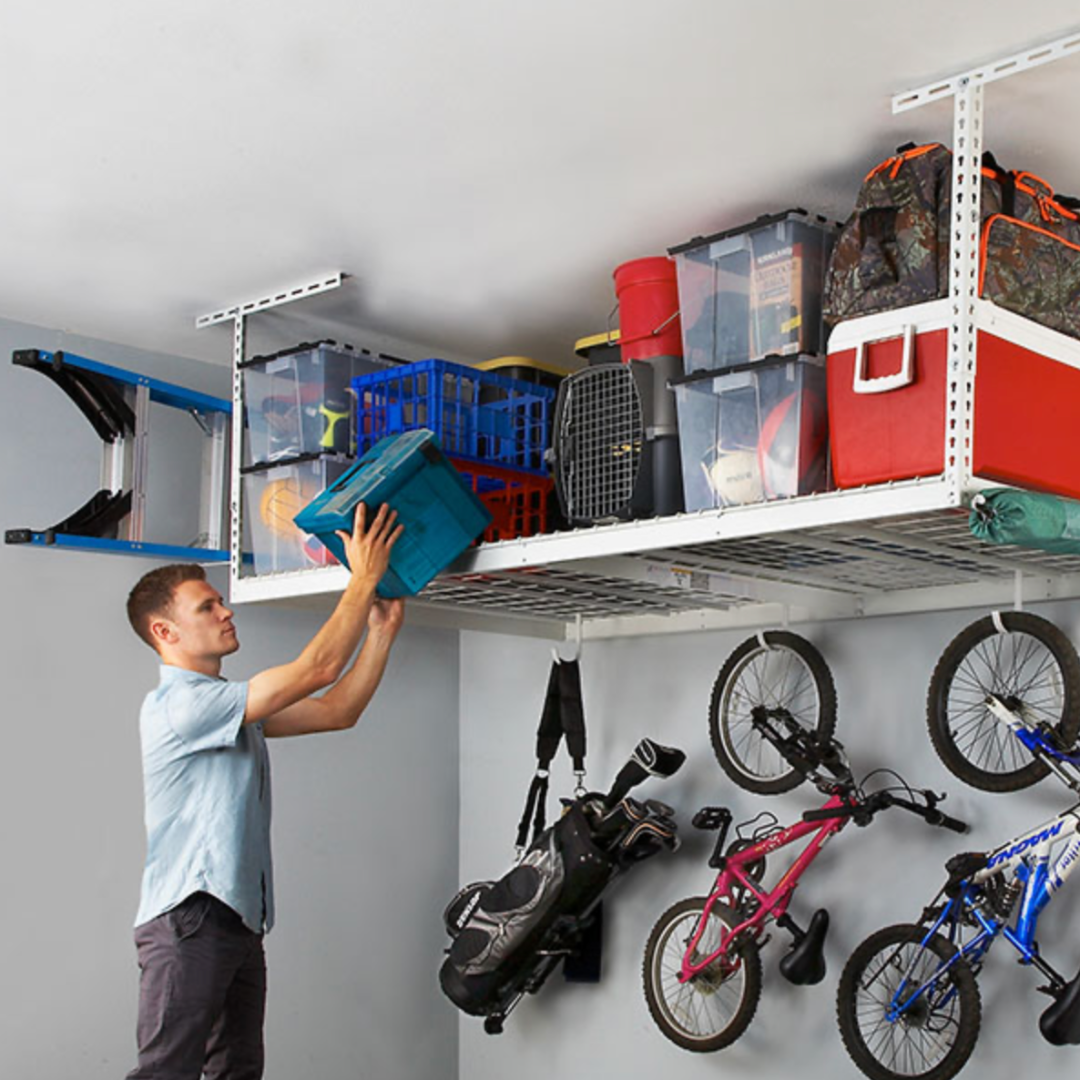 MonsterRax – 4×8 Overhead Garage Storage Racks - Senior.com Storage Racks