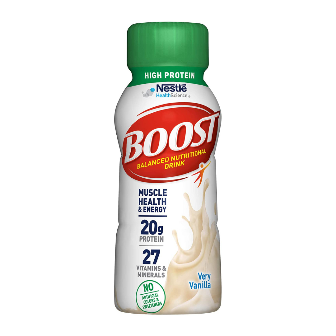 Nestle Boost® High Protein Oral Nutritional Supplement - 8 oz. Cartons - Senior.com Vitamins & Supplements