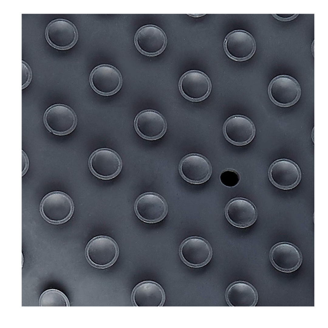 Medline Momentum Stand Steady Bath and Shower Mat with Exfoliating Foo