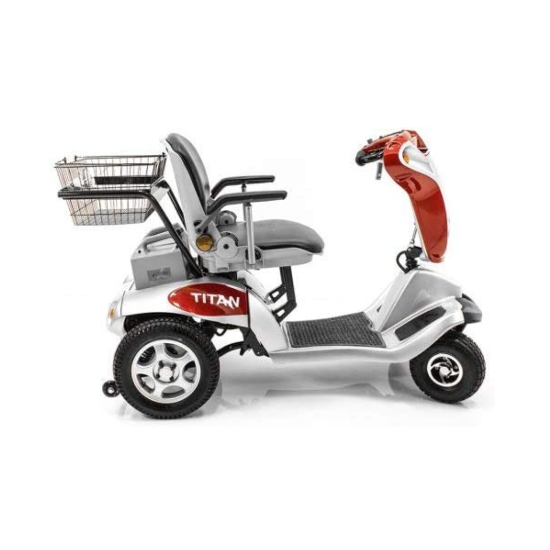 Tzora Titan 4 Hummer XL Folding 4-Wheel Electric Mobility Scooters - Senior.com Scooters