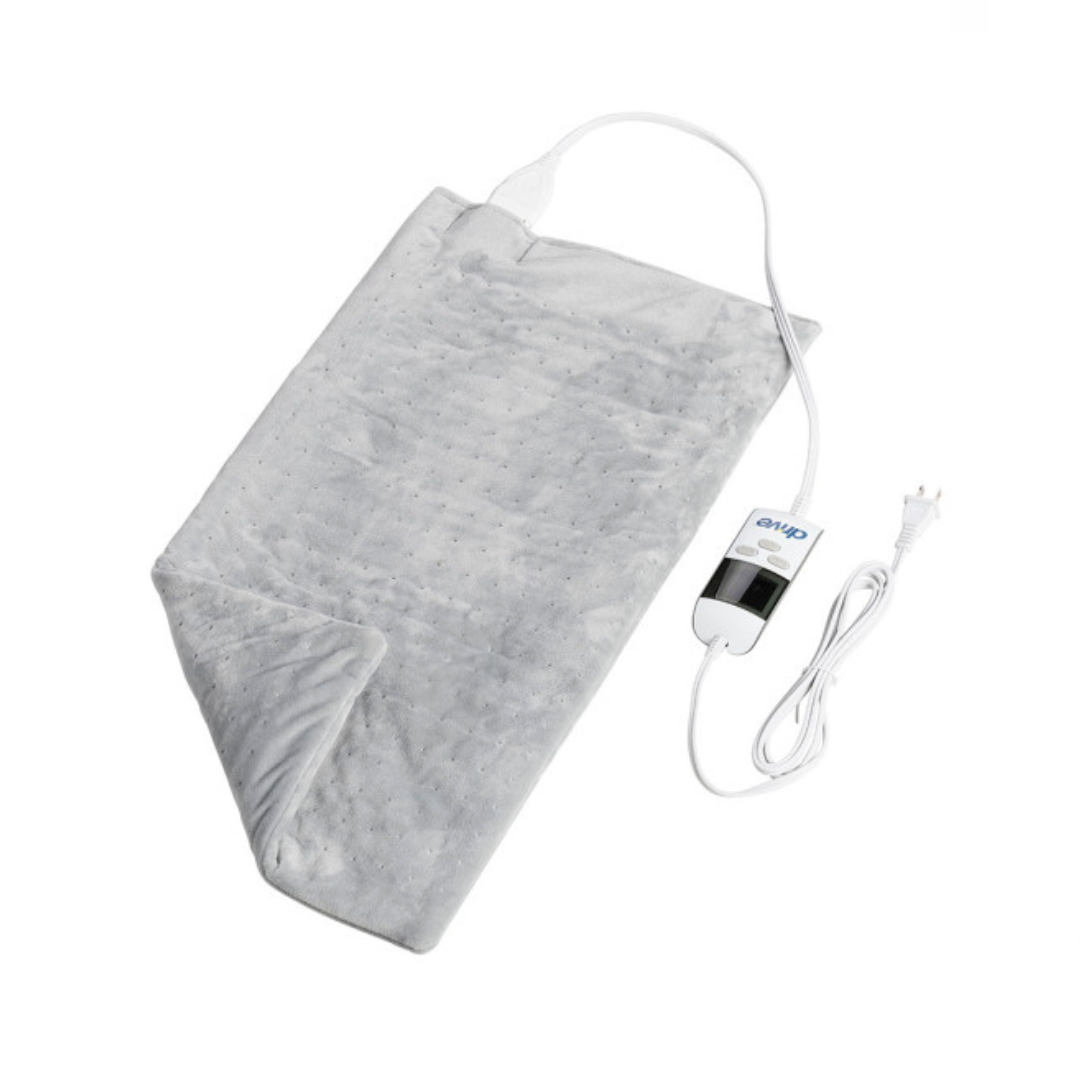 Drive Medical XL Digital Heating Pad Safe, Soothing & FastActing Heat
