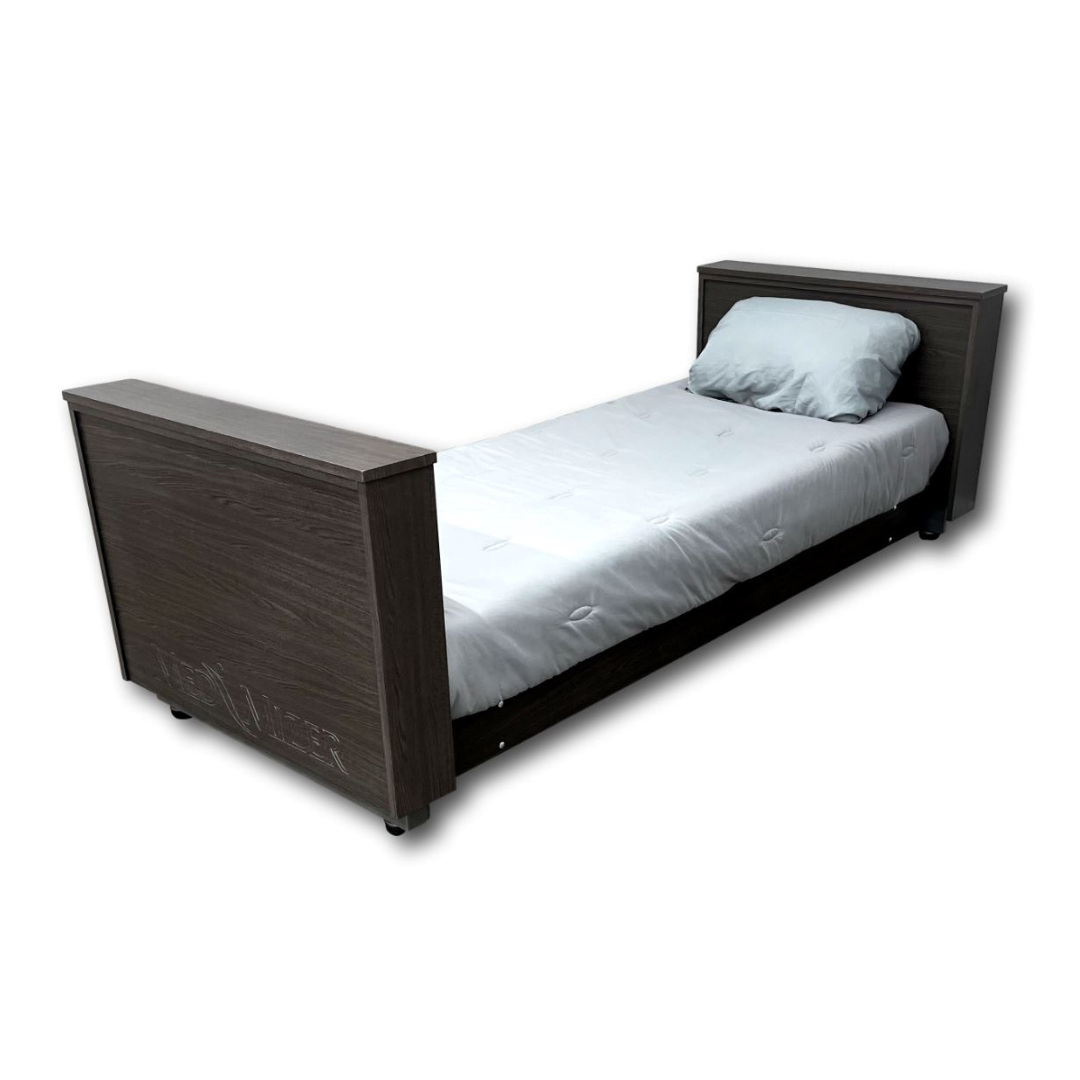 Med Mizer SelectCare Hi/Lo Full Electric Bariatric Bed with Width Expansion - Senior.com Bed Packages