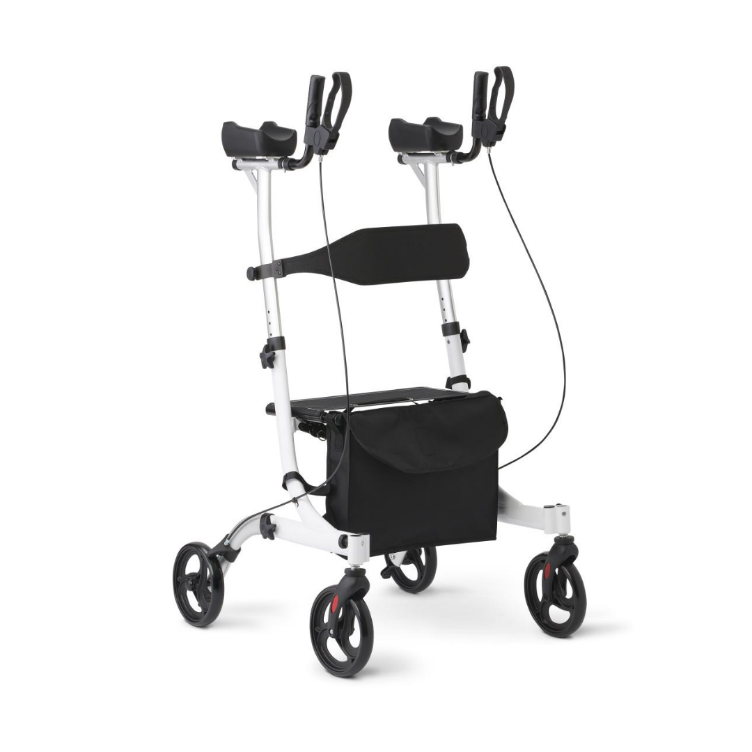 Medline Simplicity 2 Upright Rolling Walker Rollator