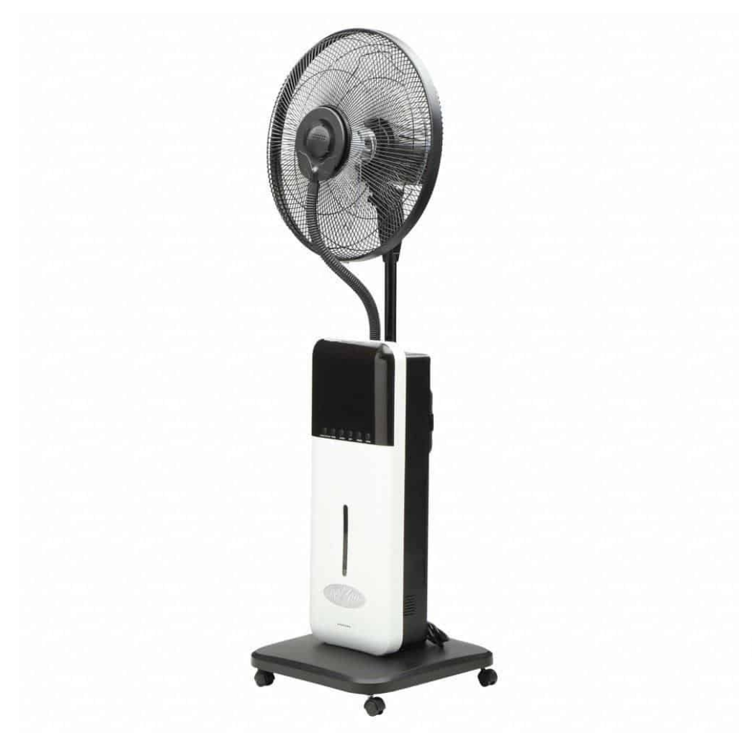 SUNHEAT Ultrasonic Dry Misting Fan with Bluetooth Technology & Mosquito Repellant - Senior.com Misting Fans