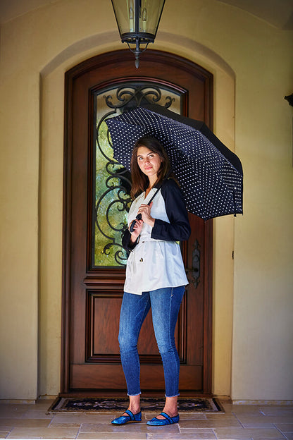 Topsy Turvy Designer Umbrellas - Drip Free Windproof - Van Gogh's Irises - Senior.com Umbrellas