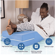 DMI Ortho Bed Supportive Foam Wedge Pillow for Elevating Legs - Senior.com Bed Wedges