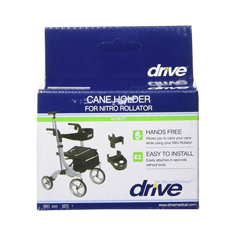 Drive Medical Accessories for Nitro Rollators Cup Holder Cane Holder