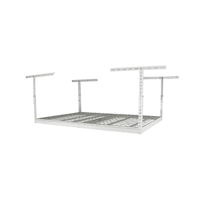 MonsterRax – 2×6 Overhead Garage Storage Rack – White - Senior.com Storage Racks