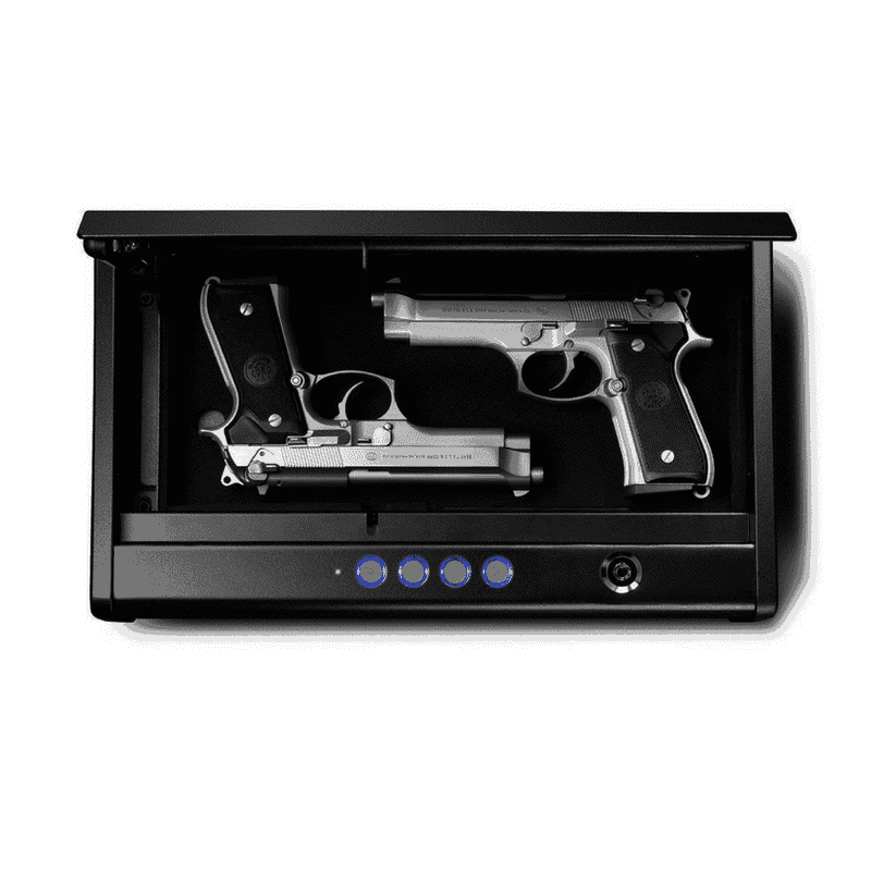 SentrySafe Pistol Safe Quick Access Electronic Keypad Gun Safe - Two Pistol Capacity - Senior.com Gun Safes