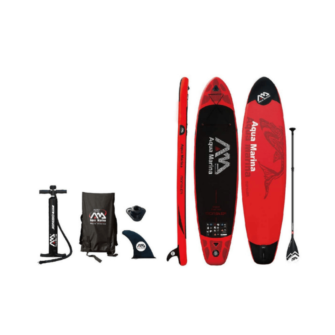 Aqua Marina Monster Inflatable Stand Up Paddle Board with EVA Traction - Senior.com Stand Up Paddle Boards