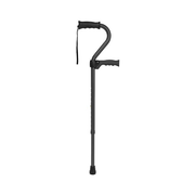 Carex Stand Assist Uplift Walking Cane with Secondary Flip Down Handle - Senior.com Canes