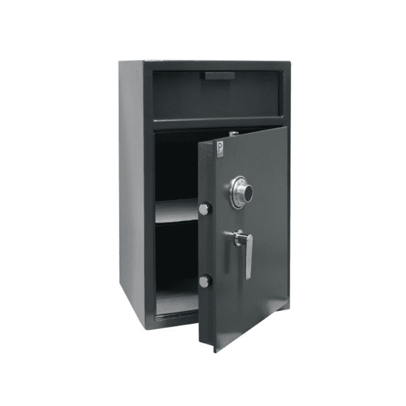 Protex Front Loading Extra Large Electronic Drop Depository Safe - Senior.com Security Safes