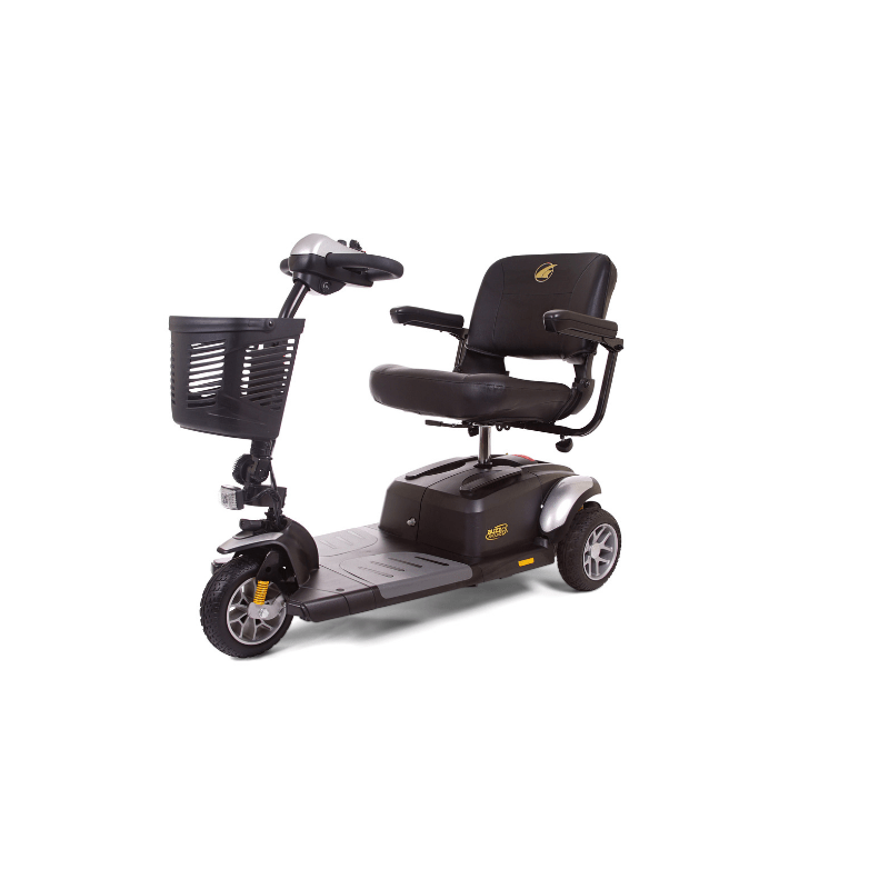 Golden Technologies BuzzAround EX Extreme 3-Wheel Heavy Duty Long Range Travel Scooter - Senior.com Scooters