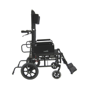 Karman Healthcare KM5000 Ultralight Reclining Transport Wheelchair - Senior.com Wheelchairs