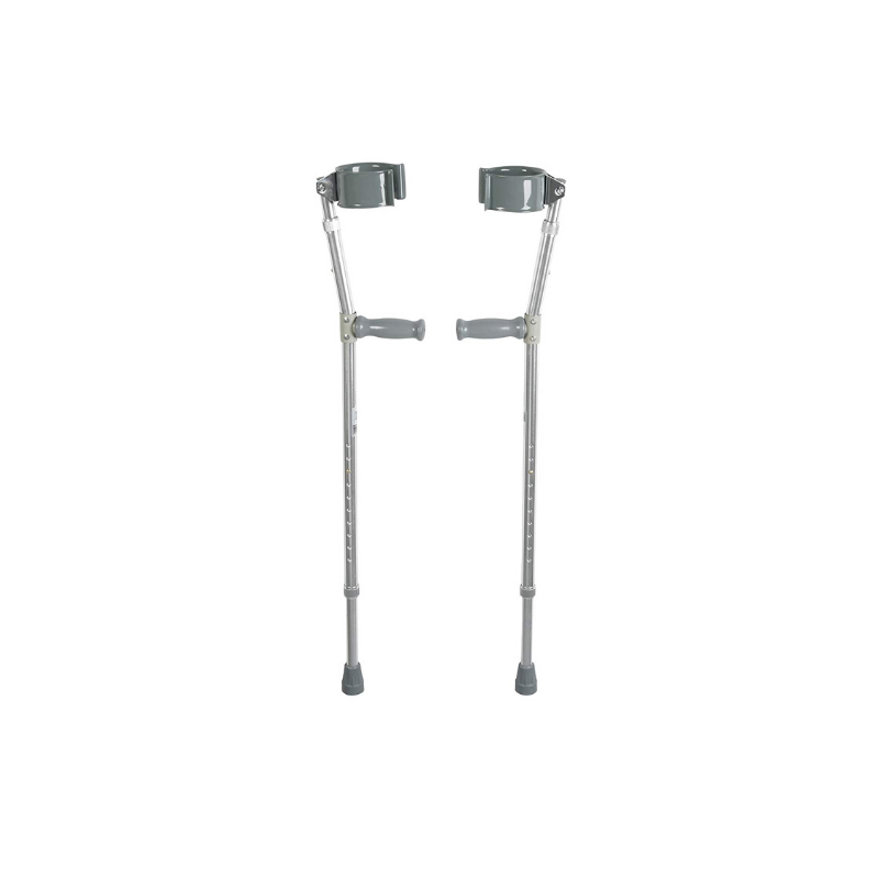 Drive Medical Ergonomic Bariatric Forearm Crutches - 500 lb Weight Cap - Senior.com Forearm Crutches