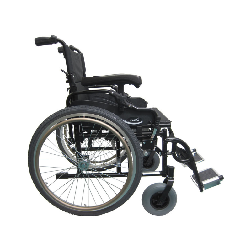 Karman Healthcare Ultralight Bariatric Wheelchair with 22" Wide Seat - Senior.com Wheelchairs