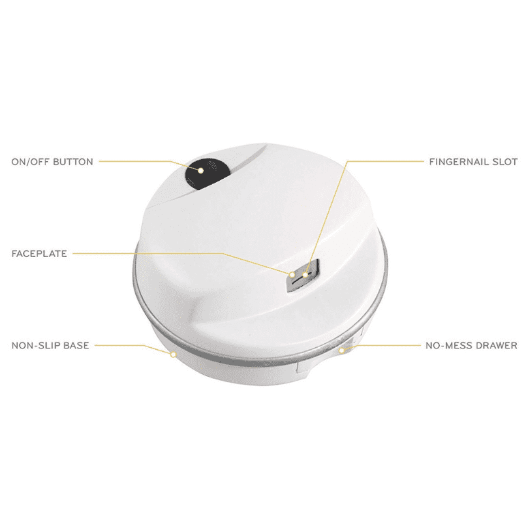 ClipDifferent Pro Automatic Fingernail Clipper - The Safe Way to Trim Fingernails - Senior.com Nail Trimmers