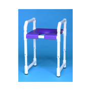 IPU PVC Toilet Safety Frame - Height Adjustable with Non Slip Legs - Senior.com Toilet Safety Frames