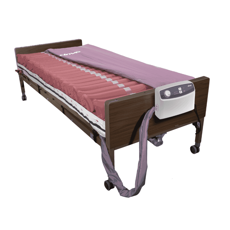 Drive Medical Med Aire Low Air Loss Mattress Replacement System with Alternating Pressure - Senior.com Support Surfaces