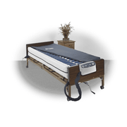 Drive Medical Med Aire Plus Defined Perimeter Low Air Loss Mattress Replacement System with Low Pressure Alarm 8 - Senior.com Support Surfaces