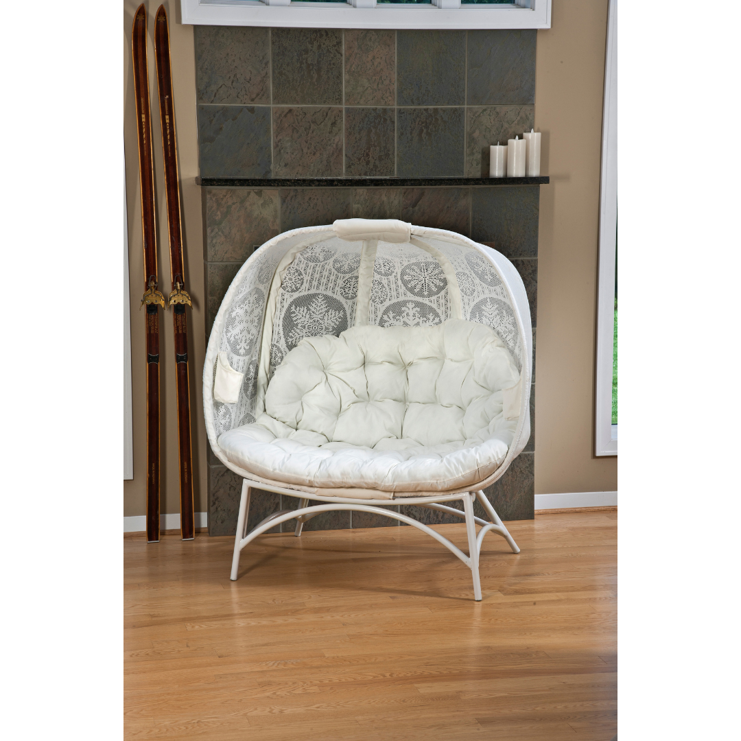 FlowerHouse Cozy Dream Catcher Pumpkin Love Seat - Indoor/Outdoor Chair - Senior.com Outdoor Chairs