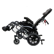 Karman Lightweight Tilt-in-Space VIP-515 Reclining Transport Wheelchair - Senior.com Transport Chairs