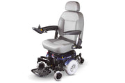 Shoprider XLR Plus Center-Wheel Drive Mid Size Power Chair - Blue - Senior.com Power Chairs