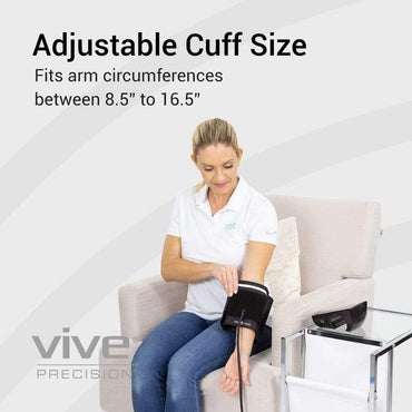 Vive Health Arm Blood Pressure Monitor Compatible with Smart Devices - Senior.com Blood Pressure Monitors