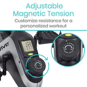Vive Health Magnetic Pedal Exerciser Compatible with Smart Devices - Senior.com Pedal Exercisers