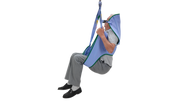 Arjo Patient Lift 4-Point Clip Toileting Sling with Head Support - Senior.com Slings