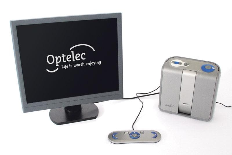 Optelec ClearReader+ Scans and Reads Aloud with 31 different Voice Options - Senior.com Vision Enhancers