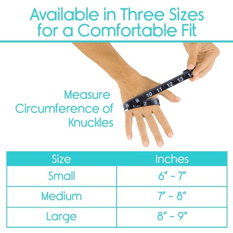 Vive Health Arthritis and Carpal Tunnel Gloves with Grips - Open Finger - Pair - Senior.com Arthritis Gloves