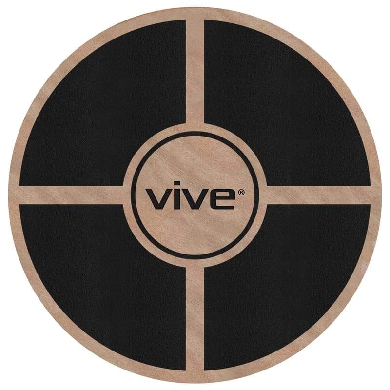 Vive Health Wooden Wobble Balance Disc - Senior.com Balance Discs