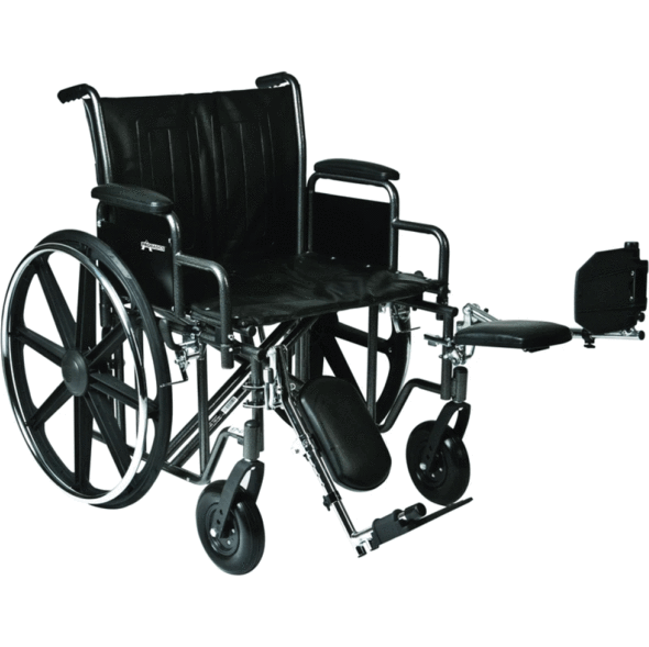 ProBasics Extra-Wide Bariatric Wheelchair - High Weight Capacity - Senior.com Wheelchairs