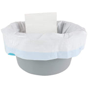 Vive Health Commode Liners with Super Absorbent Pad - Box of 24 - Senior.com Commode Liners