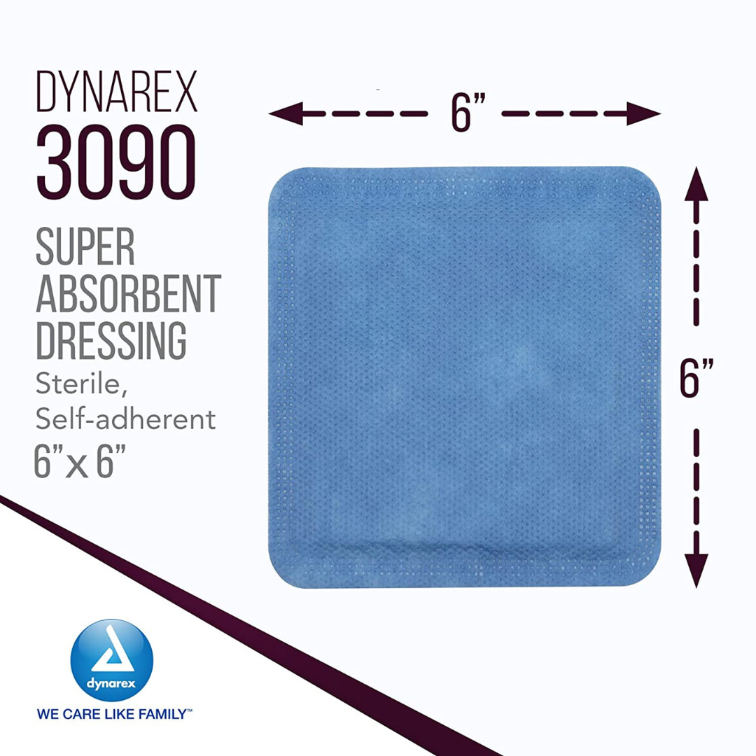 Dynarex DynaSorb Super Absorbent Dressings - Multi-Layered - Senior.com Dressings