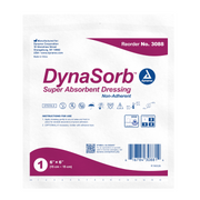 Dynarex DynaSorb Super Absorbent Dressings - Multi-Layered - Box of 10 - Senior.com Dressings