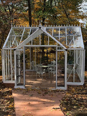 EOS Royal Antique Victorian Greenhouse - 4 Roof Windows & Automatic Openers - Senior.com Greenhouses