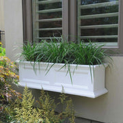 Mayne Fairfield Window Box Planter - 3 ft - Senior.com Window Boxes