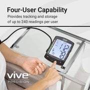 Vive Health Arm Blood Pressure Monitor Compatible with Smart Devices - Senior.com Blood Pressure Monitors