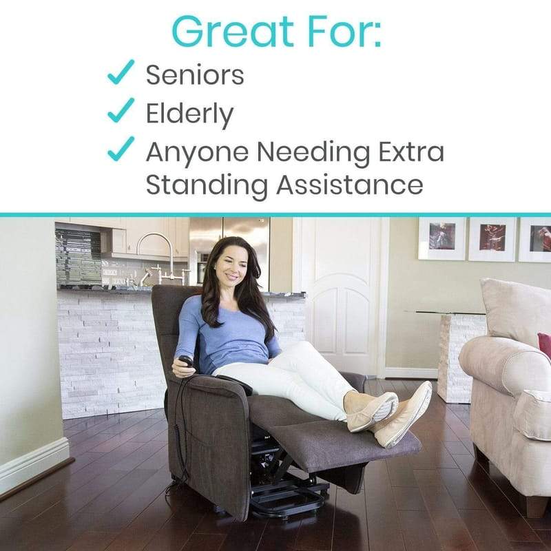 Vive Health Assisted Lift Chair Recliner with Massage - Senior.com Recliners