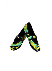 Nufoot Mary Janes - Women's Green Baroque Betsy Lou Slippers - Senior.com Womans Slippers