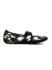Nufoot Mary Janes - Women's Camouflage Betsy Lou Slippers - Senior.com Womans Slippers