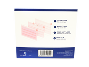 MaskWise Pink Disposable Protective 3Ply Face Masks - Box of 50 - Senior.com Surgical Style Masks
