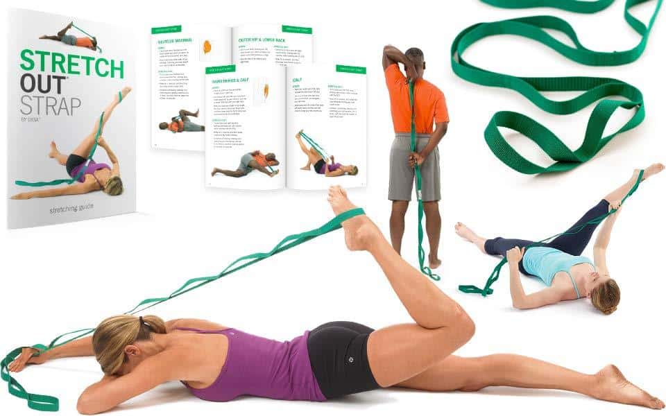 Stretch Out Strap® with Stretching Exercise Poster